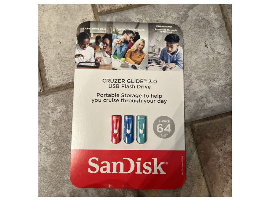 SanDisk 3Pack 64 GB