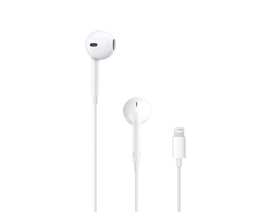 Apple Earbuds (Lightning) with Aux Adapter (Bulk Packaging) | Color: White