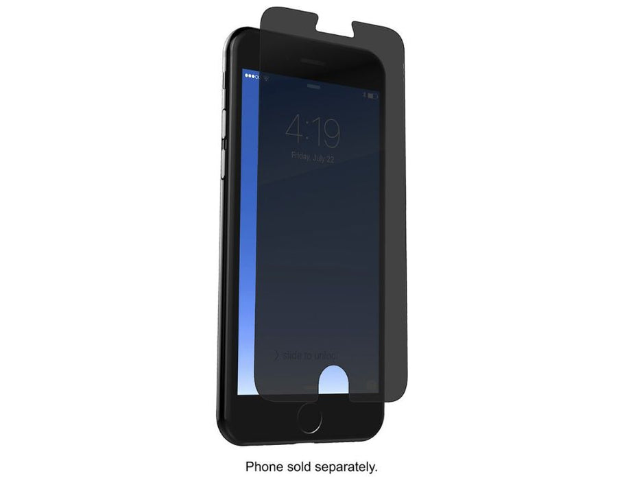 Zagg Invisible Shield Glass with Privacy 3X Shatter for iPhone 8 Plus / 7 Plus / 6S Plus /6 Plus