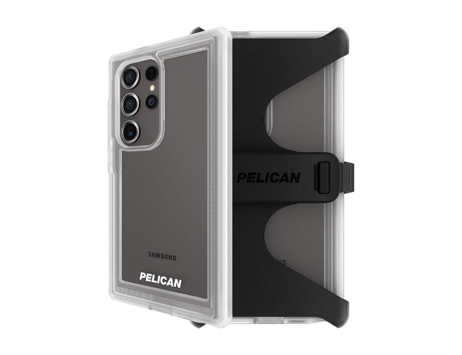 Pelican Voyager Clear Case and Holster for Samsung Galaxy S24 Ultra