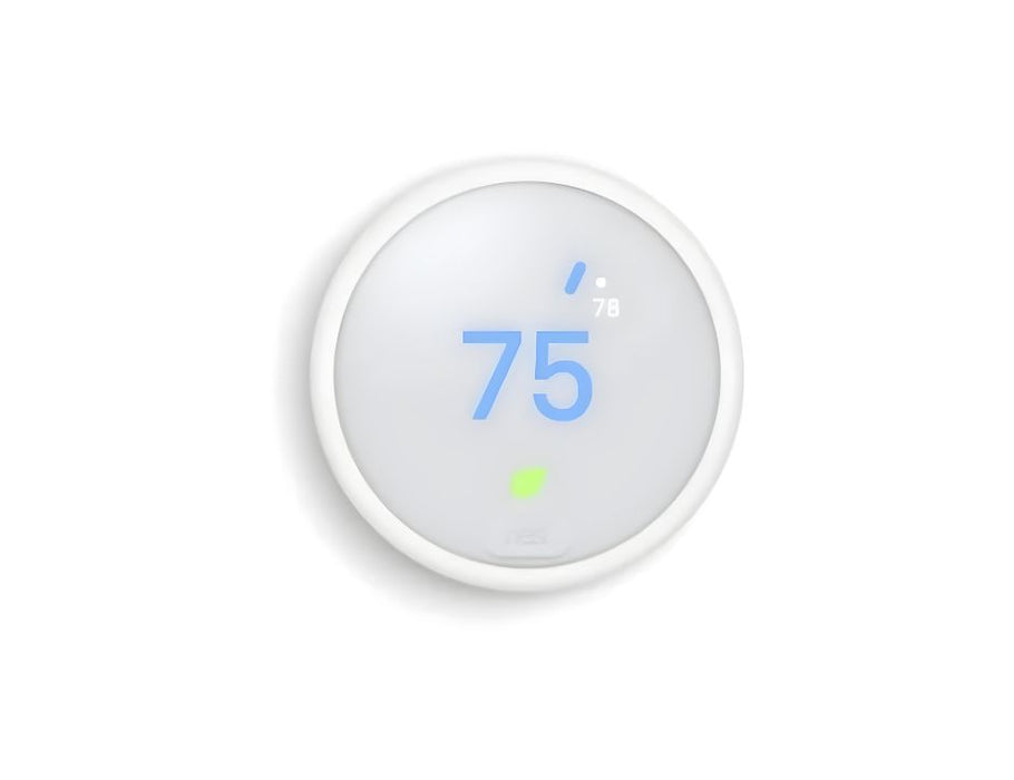 Nest Thermostat E Smart Wi-Fi Programmable Thermostat | Color: White