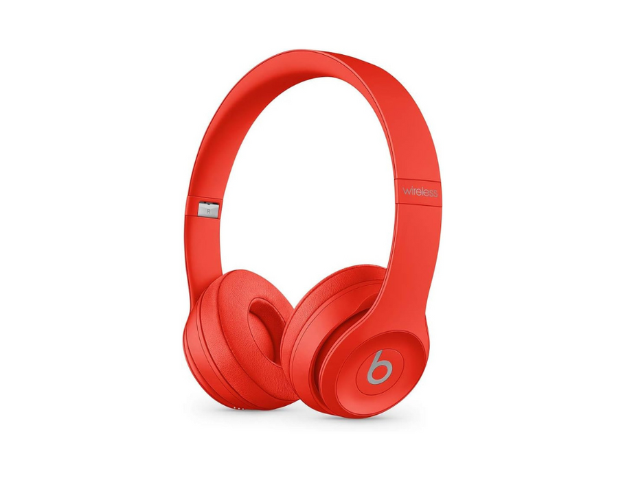 Beats by Dr. Dre Solo³ Wireless On-Ear Headphones - MX472LL/A | Color: Citrus Red