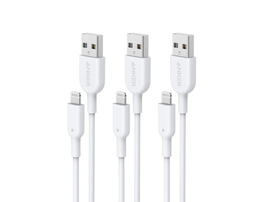 Anker PowerLine II USB-A to Lightning Ultra Durable Charging Cable - 4 pack