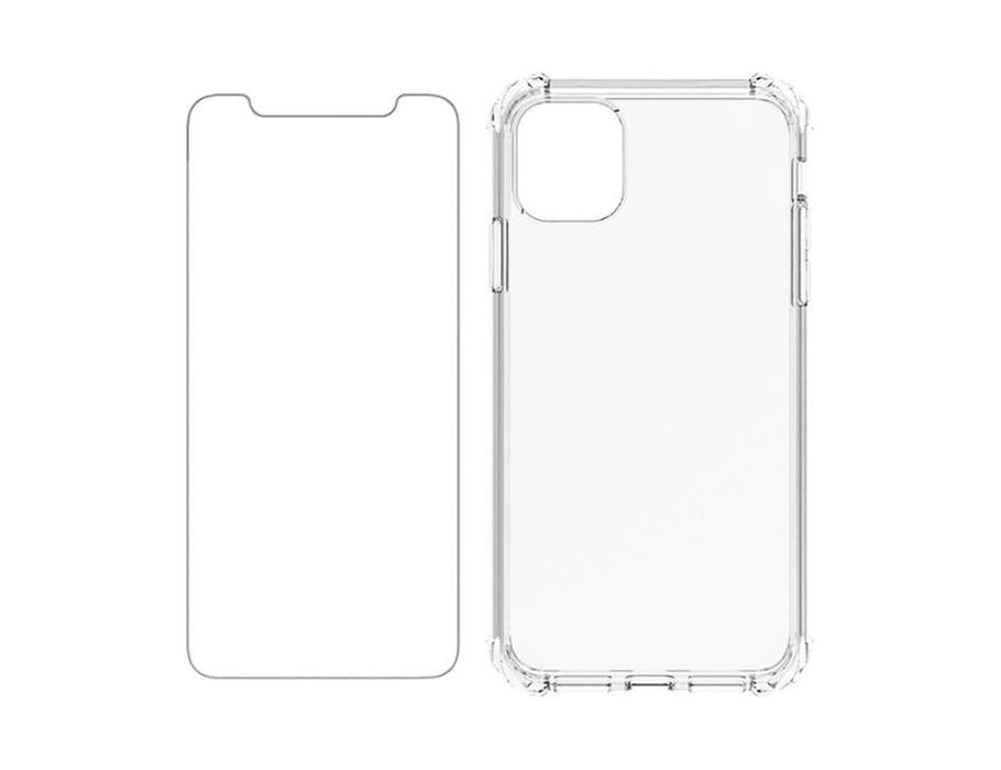 Verizon Case and protector for 2019 iPhone 6.5" | Color:  Black/Clear