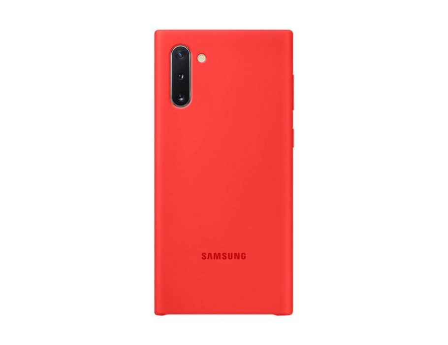 Galaxy Note10 Silicone Cover | Color: Red