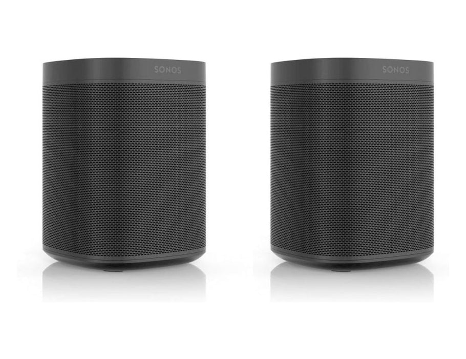 Sonos One SL Wireless Speaker - 2 Pack | Color: Black