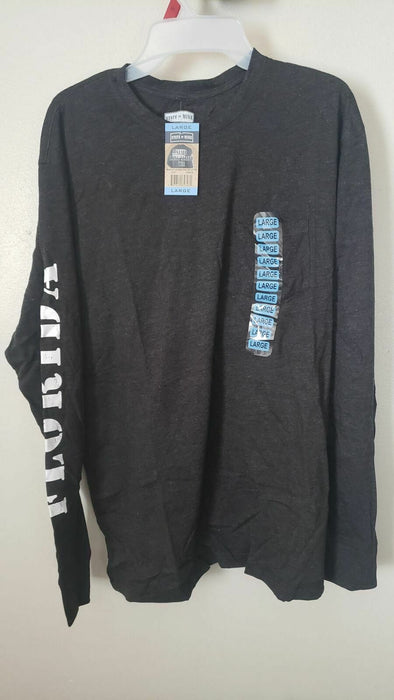 State of Mine Men's State Long Sleeve CHRHTR Large