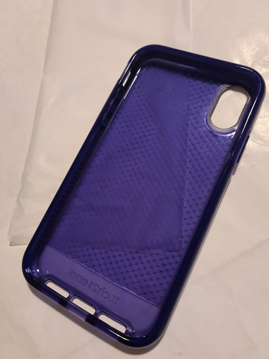 Tech21 Evo Check Ultra Violet Case For iPhone XR