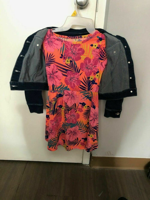 Squeeze Dress with Jacket Tropical S 6/6X