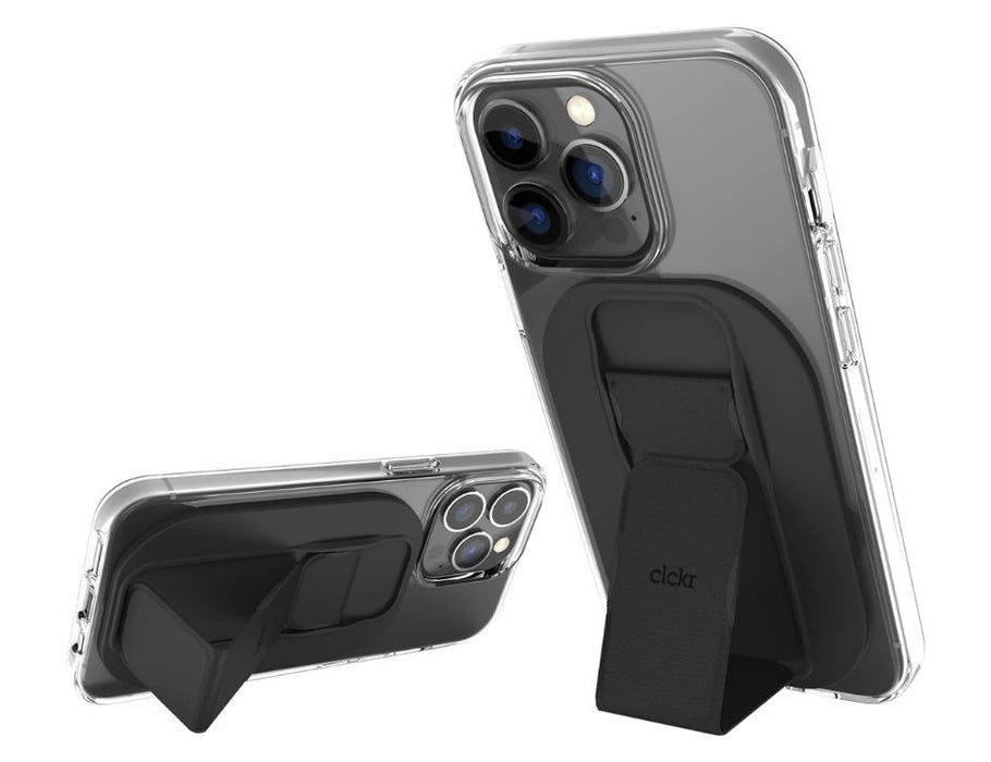 Clckr Stand & Grip For Magsafe Phone Grip | Color: Black