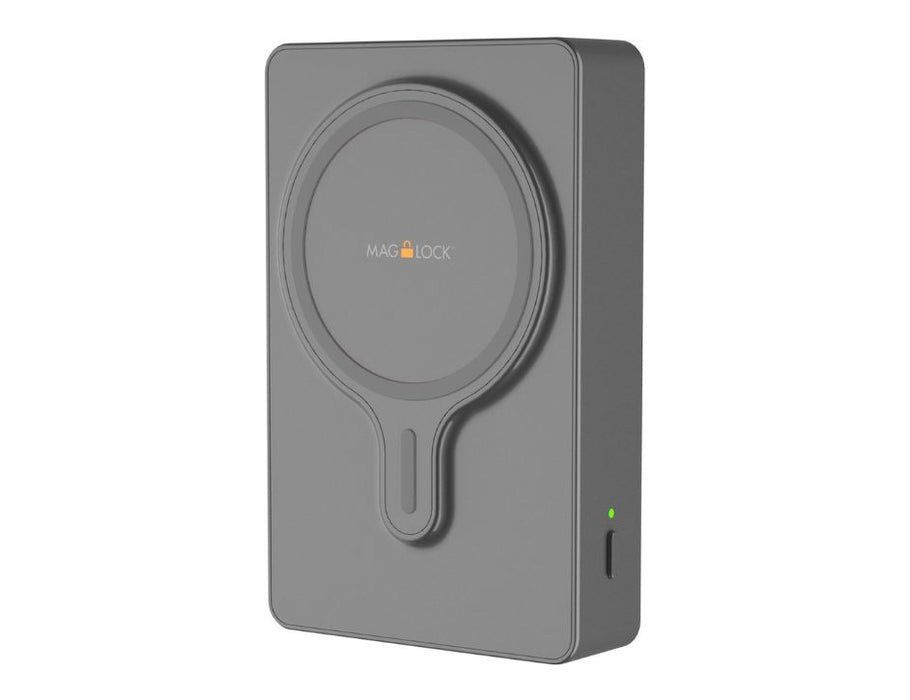 myCharge MagLock 9000mAh Internal Battery Wireless Portable Charger | Color: Graphite