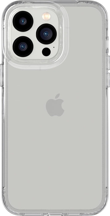 Tech21 iPhone 14 Pro Evo Clear – Scratch-Resistant, Shock-Absorbing Clear Phone Case with 12ft Multi-Drop Protection