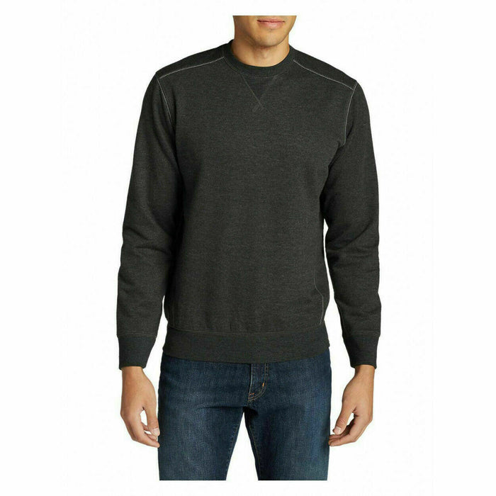 Eddie Bauer Mens Long Sleeve Sweatshirt Charcoal XL