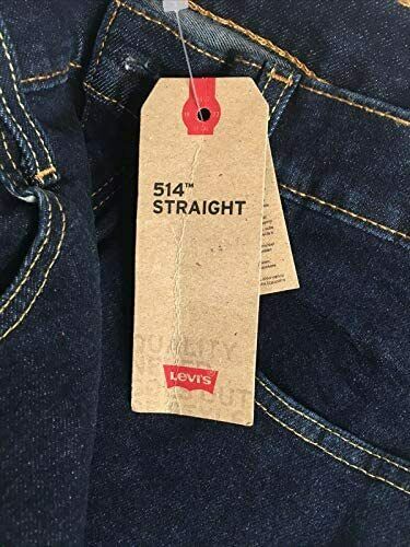 Levi Strauss & Co 514 Straight Stretch Medium Wash 32 x 32