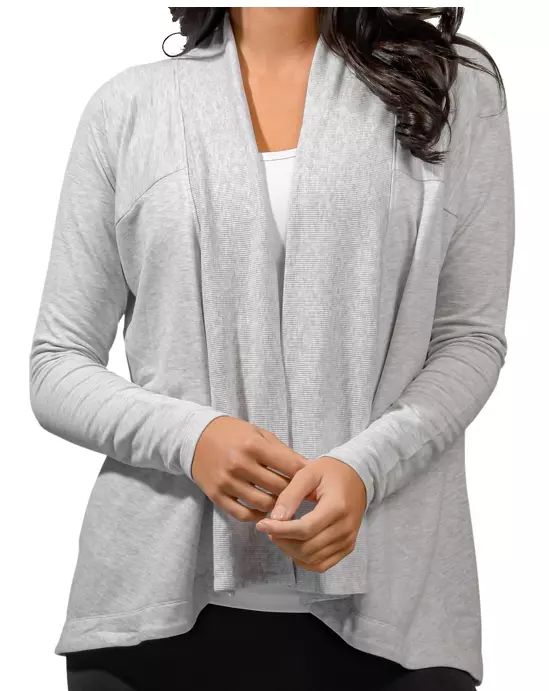 Active life cardigan Heather Grey small