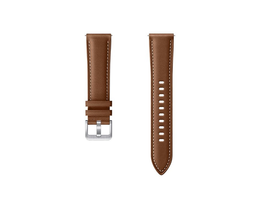 Samsung Stitch Leather Band 20MM| Color: Brown