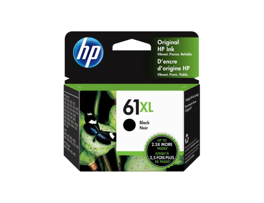 HP 61XL 2-Pack Ink Cartridge - Black and Tri-color