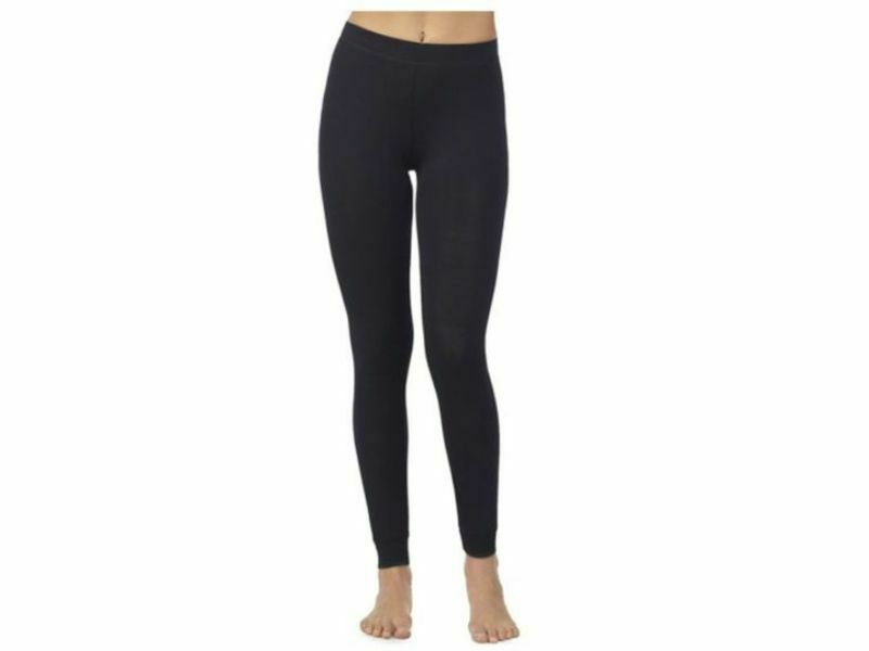 Cuddl Duds Legging Ultra-Soft Modal Black Extra Extra Large