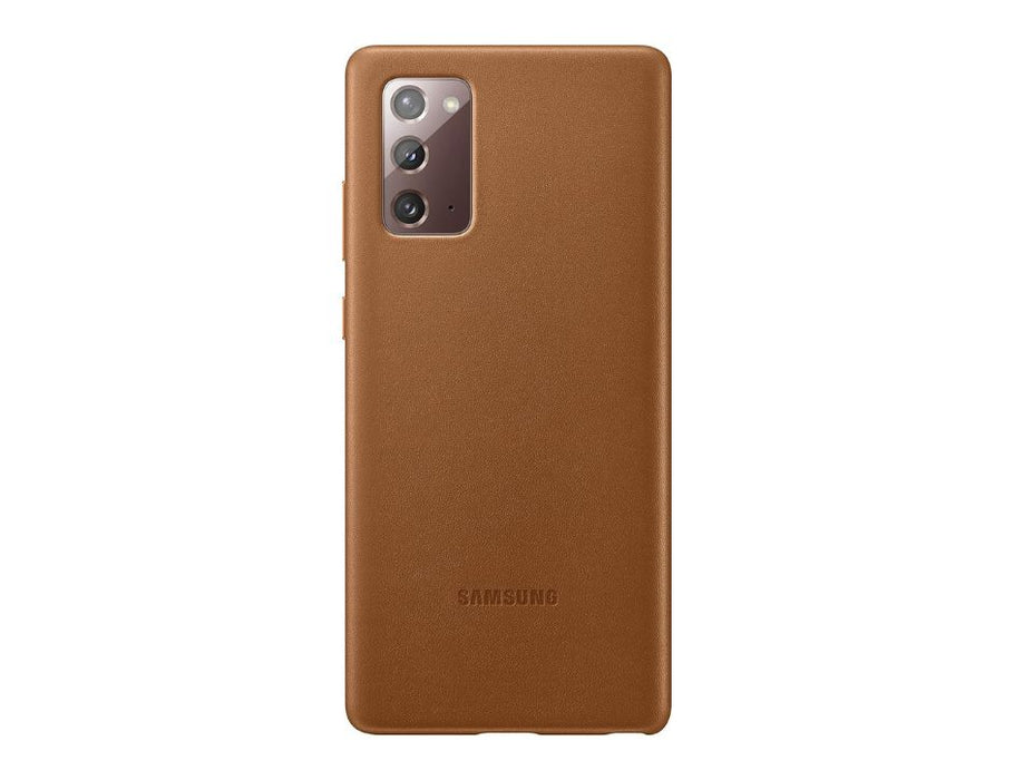 Samsung Galaxy Note 20 Leather Cover | Color: brown