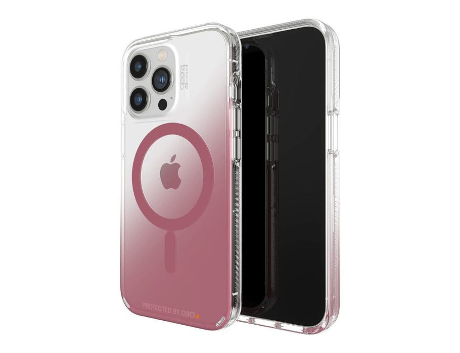 Zagg Gear 4 Milan Snap Rose Case Compatible With MagSafe & 13 FT Drop Protection  For iPhone 13 Pro