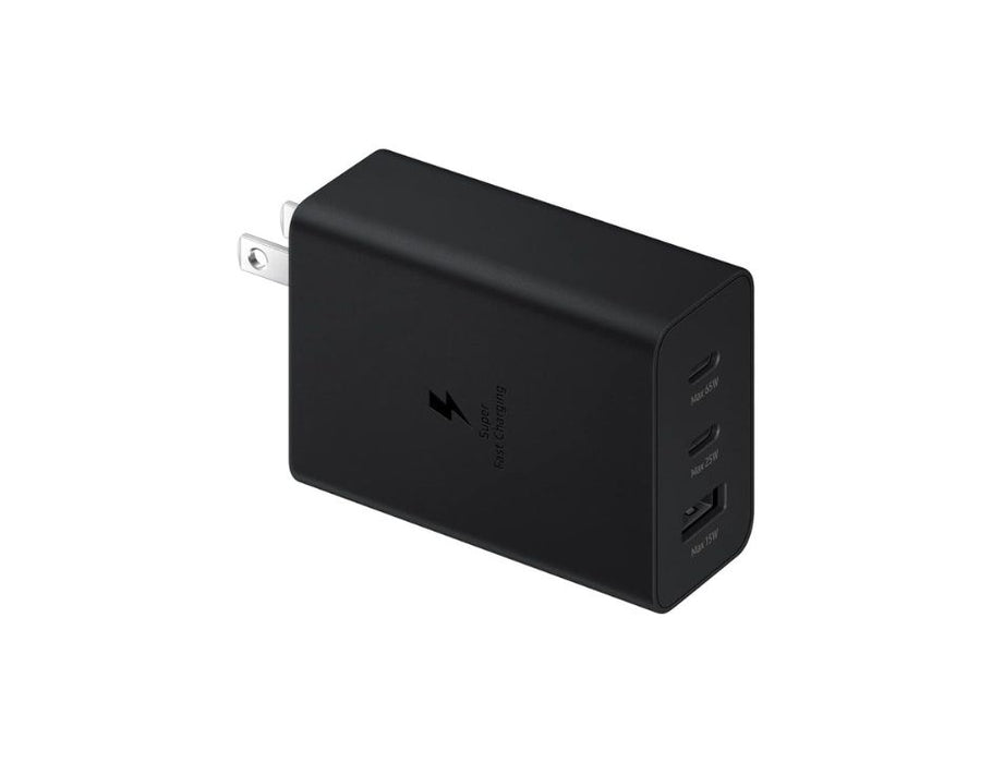 Samsung 65W 3-Port Super Fast Charging Wall Charger | Color: Black