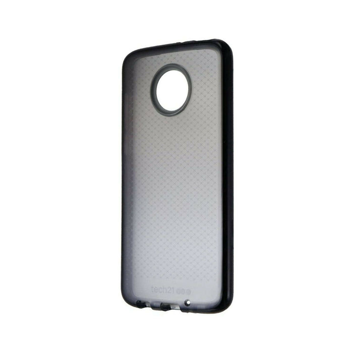 Tech21 Evo Check Series Gel Case for Motorola Moto Z4 - Smokey / Black