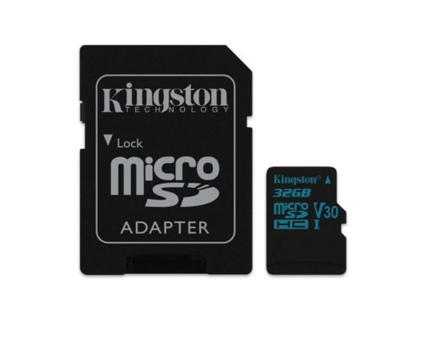 Kingston Technology Canvas Go! 32GB Micro SD Adapter 4K Ultra HD