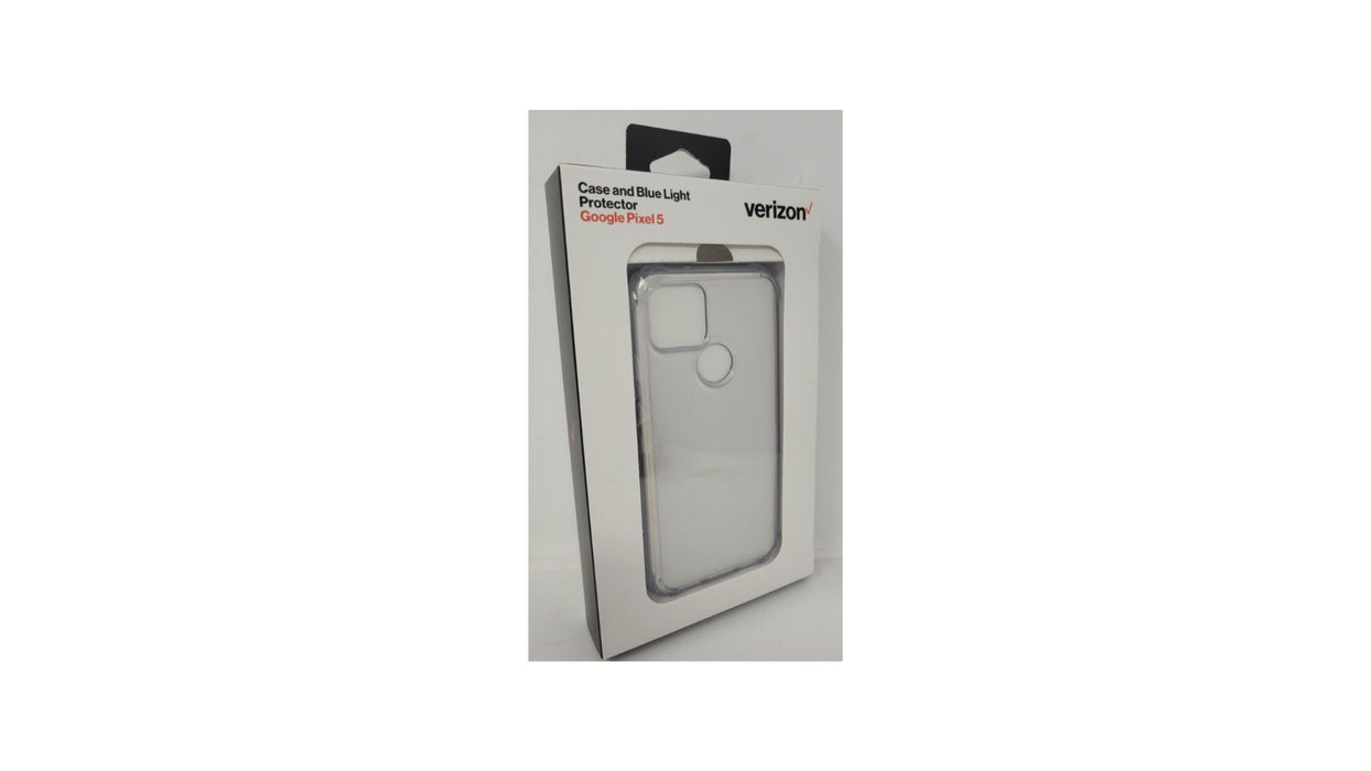 Verizon Case and blue light protector Google Pixel 5 Clear