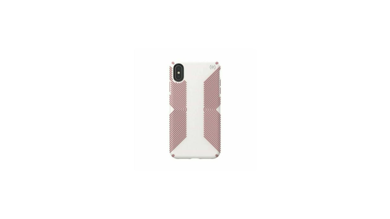 Speck Presidio Grip Designed For Impack Case For Iphone XS Max White/ Pink