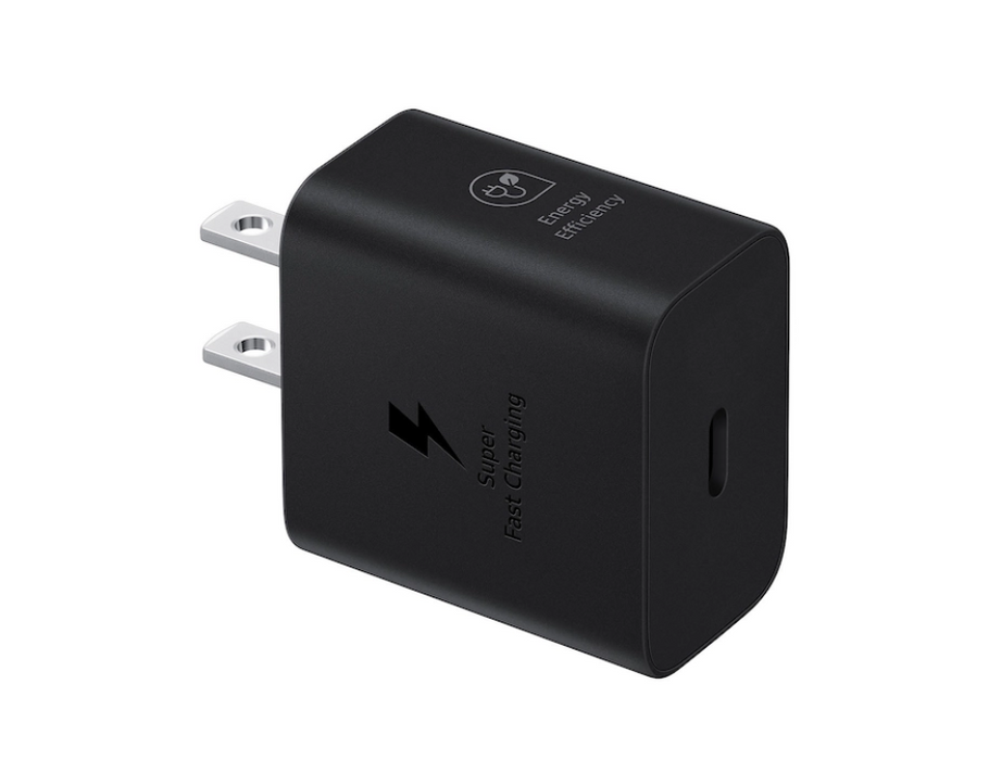 Samsung 25W Super Fast Charging Wall Charger | Color: Black