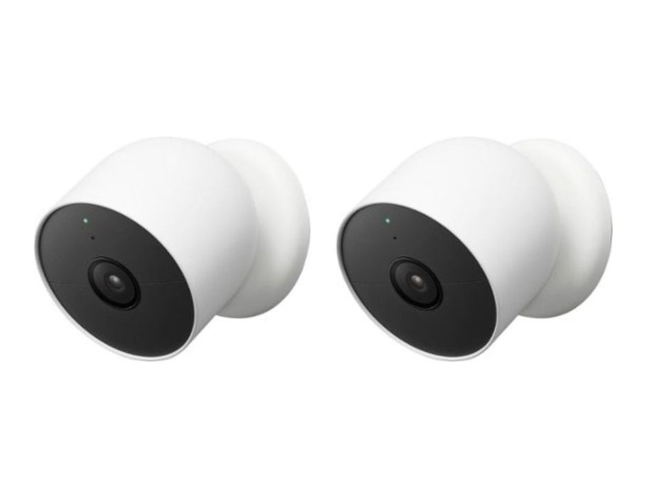 Google Nest Cam Outdoor Camera - 2 pack | Color: White