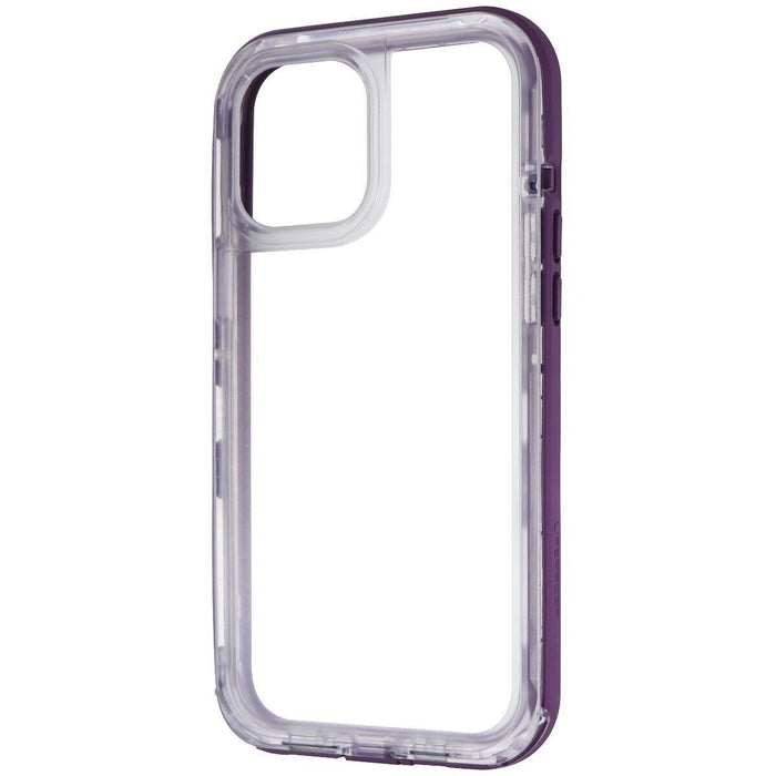 LifeProof NEXT for Iphone one 2020 LARGE Clear With Purple TRIM