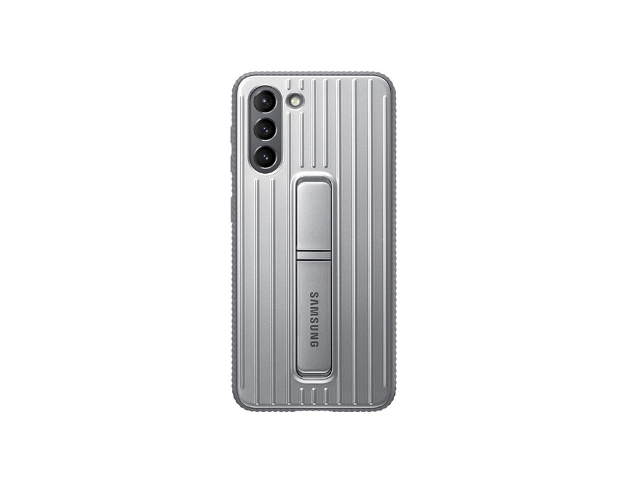 Samsung Rugged Protective Cover for Galaxy S21 |Color:  Silver