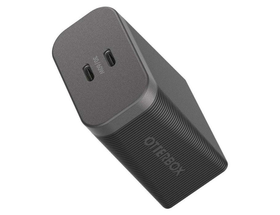 OtterBox Premium Pro Wall Charger 60w GaN Dual Fast Charger | Color: Black