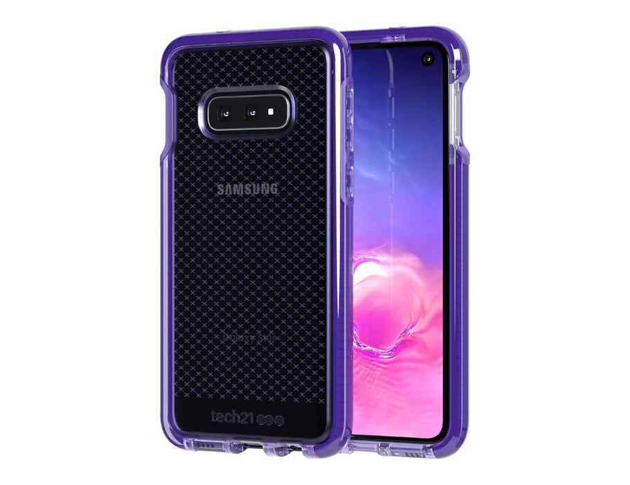 New OEM Tech21 Evo Check Ultra Violet Case For Samsung Galaxy S10e