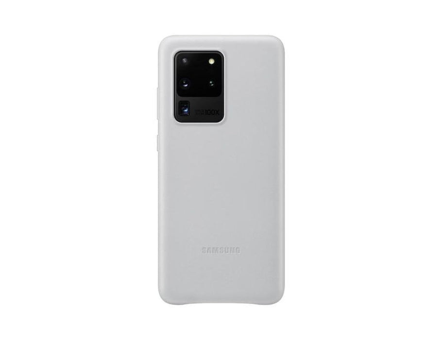 Samsung Leather Cover for Galaxy S20 Ultra 5G  | Color: light gray