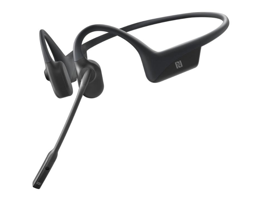 Aftershokz Opencomm Bone Conduction Stereo Bluetooth Headset | Color: Black