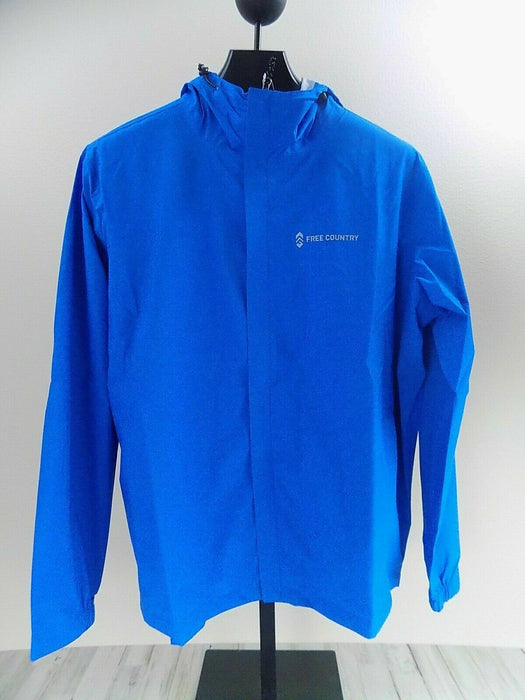 Free Country Hydro Lite Waterproof Rain Jacket Men's Electric Blue Large