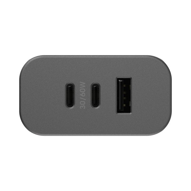 OtterBox Premium Pro Otterbox 72W Dual Port 30W USB-C PD + Single Port 12W USB-A Premium Pro Wall Charger | Color: Black