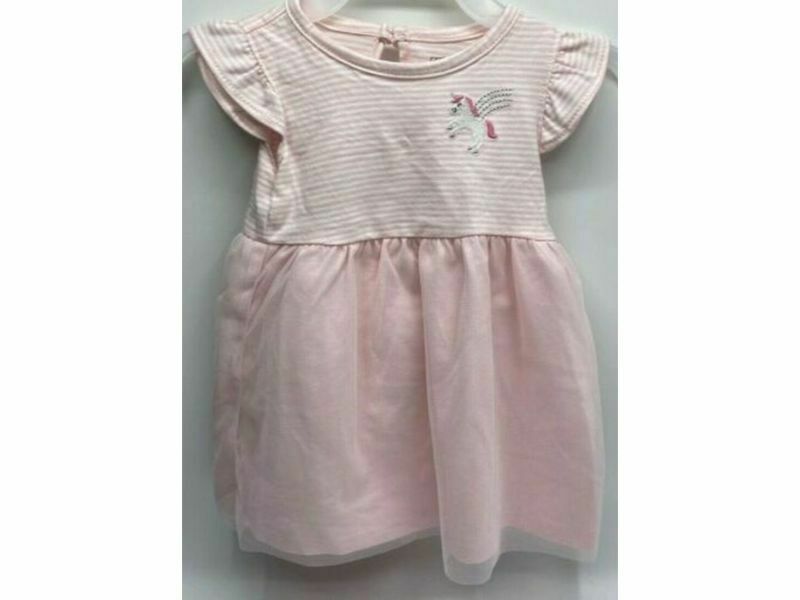 Carter's Dress Pink Unicorn 18 months 30-32 in/25-28 lb 76-81cm/11,1-12,5 kg