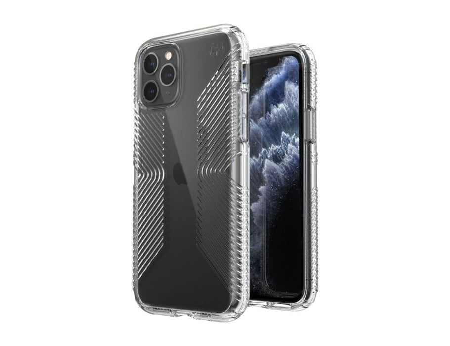 Speck Products Presidio Perfect-Clear with Grip for iPhone 11 Pro Max Case