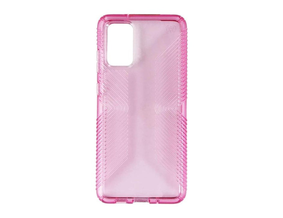 Speck Presidio Perfect-Clear Grip Case for Galaxy S20+ | Color: Transparent Pink