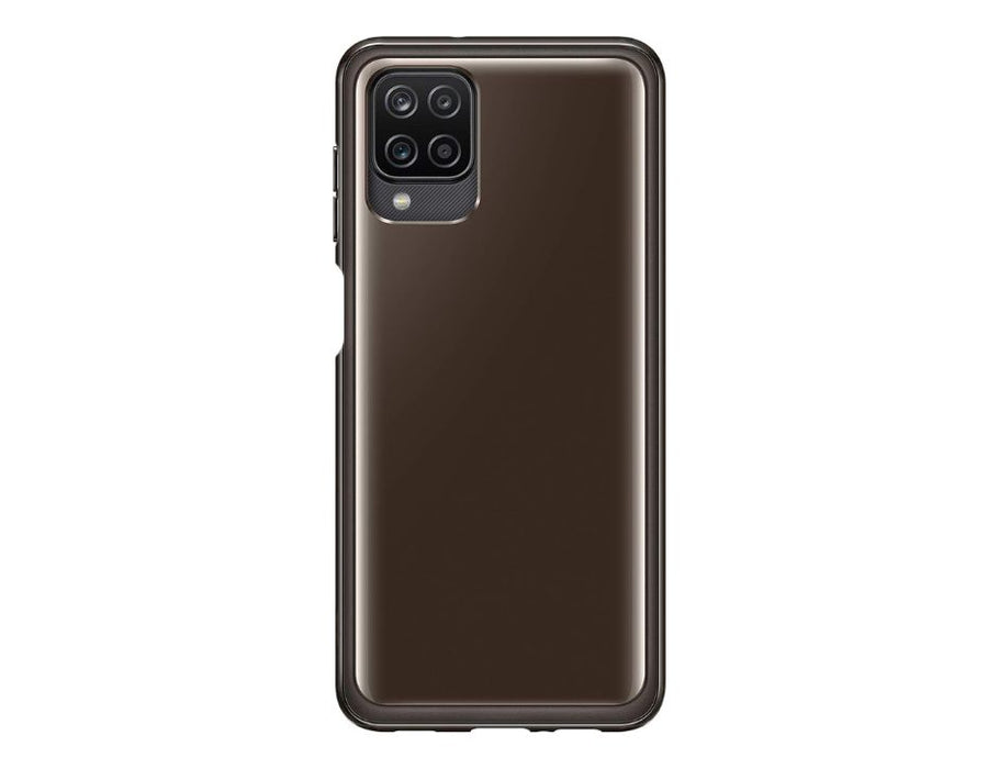 Samsung Galaxy A12 Soft Clear Cover  | Color: Black