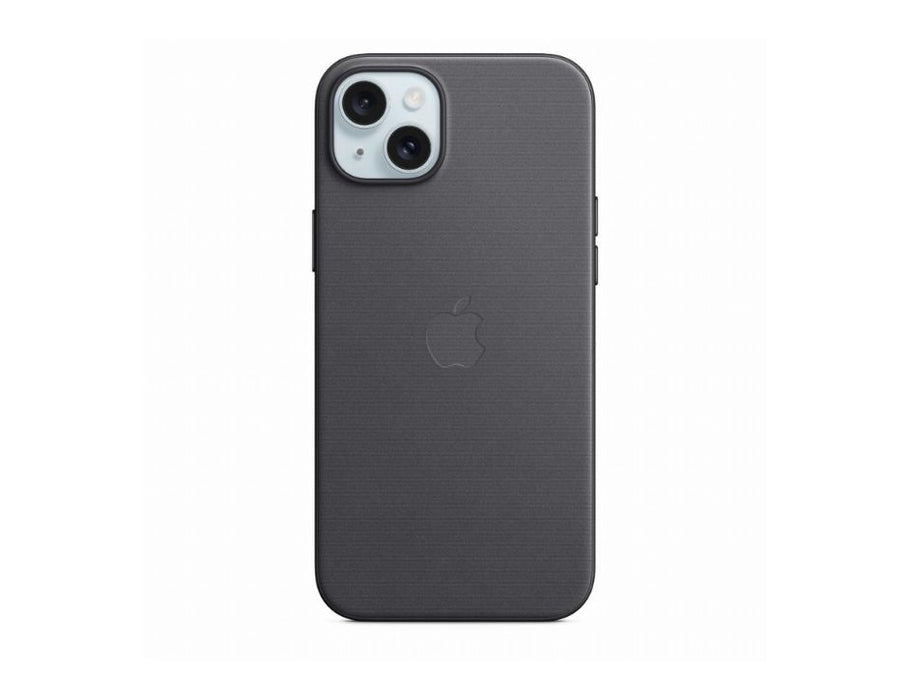 Apple FineWoven Case with MagSafe for iPhone 15 Plus | Color: Black