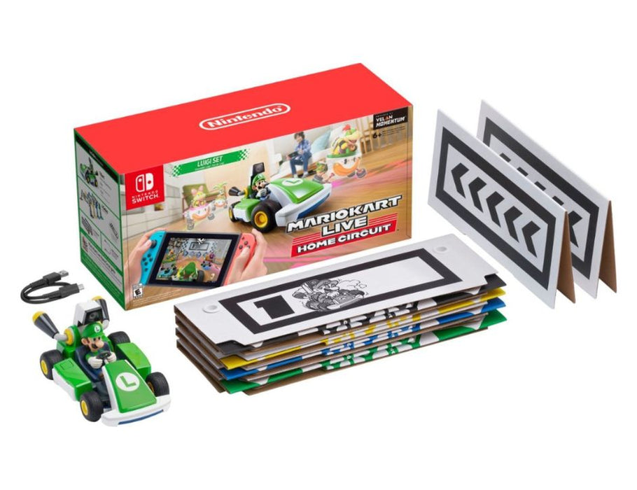 Mario Kart Live: Home Circuit, Luigi Set Luigi Edition, Nintendo Switch, Nintendo Switch Lite