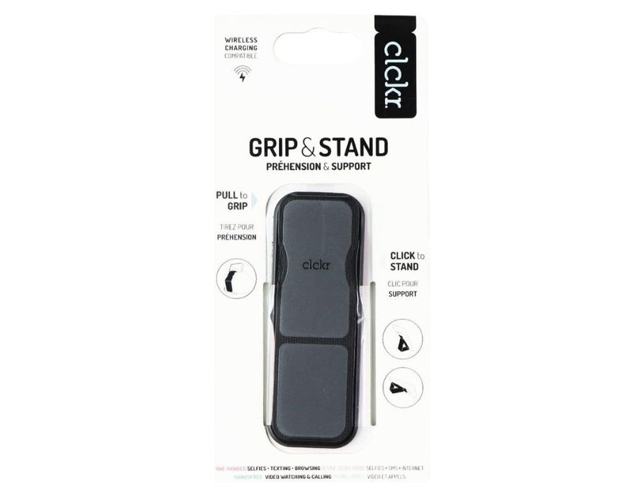 Clckr Grip & Stand Phone Grip | Color: Grey, Black