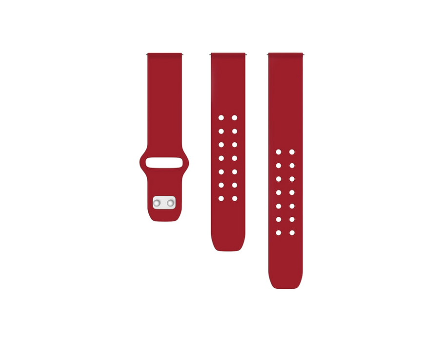 Quick Change Silicone Sport Watch Band I Color: Crimson Red