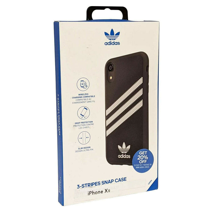 Adidas Samba Case for iPhone XR | Color: Black/White