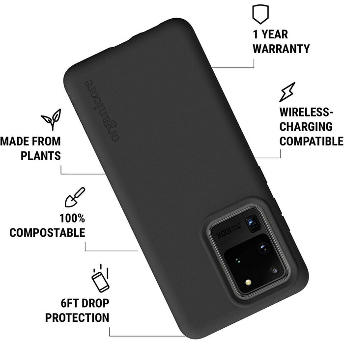 Incipio Organicore Case Compatible with Samsung S20 Galaxy Ultra - Black