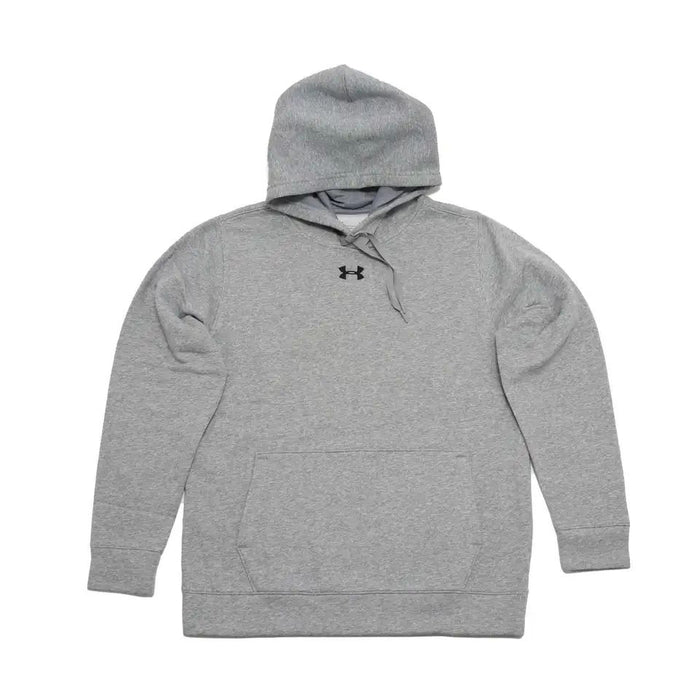 Under Armour Mens Rival Sportstyle Pullover Hoodie silver Grey X Large